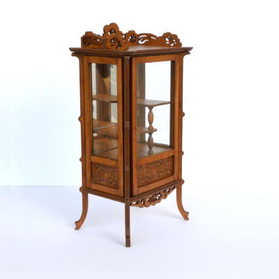 Art Nouveau Vitrine Cabinet